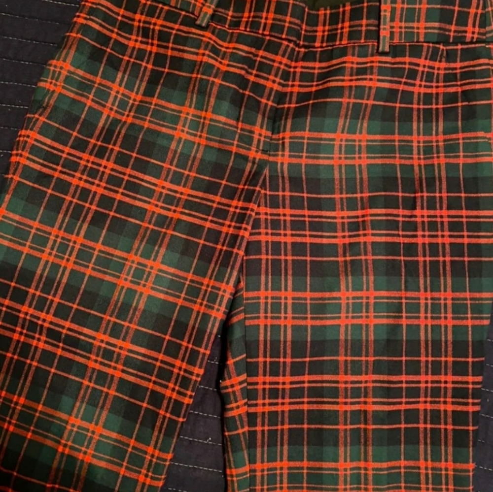 J. Crew Tartan Pants